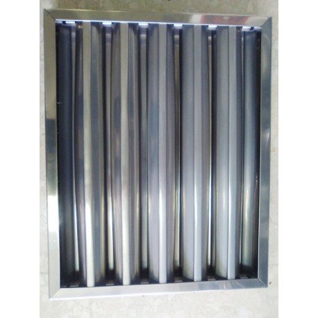 Filtro Cappa Aspirante Lamas 390x490x50 Mm In Acciaio Inox AISI304 - Ricambio Professionale - Foto 13