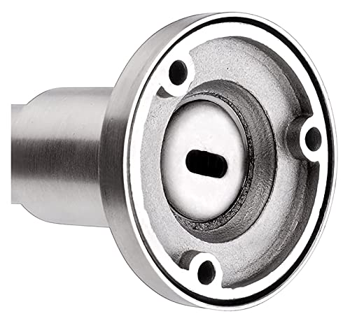 Butée de porte réglable en acier inoxydable avec pare-chocs - 5