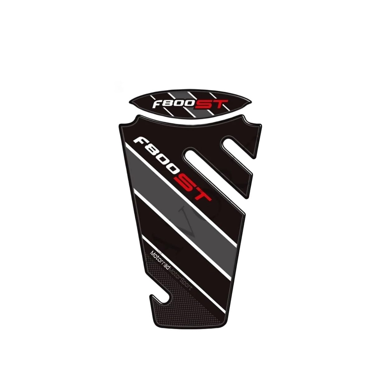 Motorcycle Tank Pad Sticker For BMW F800R - Resin, Anti-Slip Protection & Decal, Fuel Tank Side Protectors
