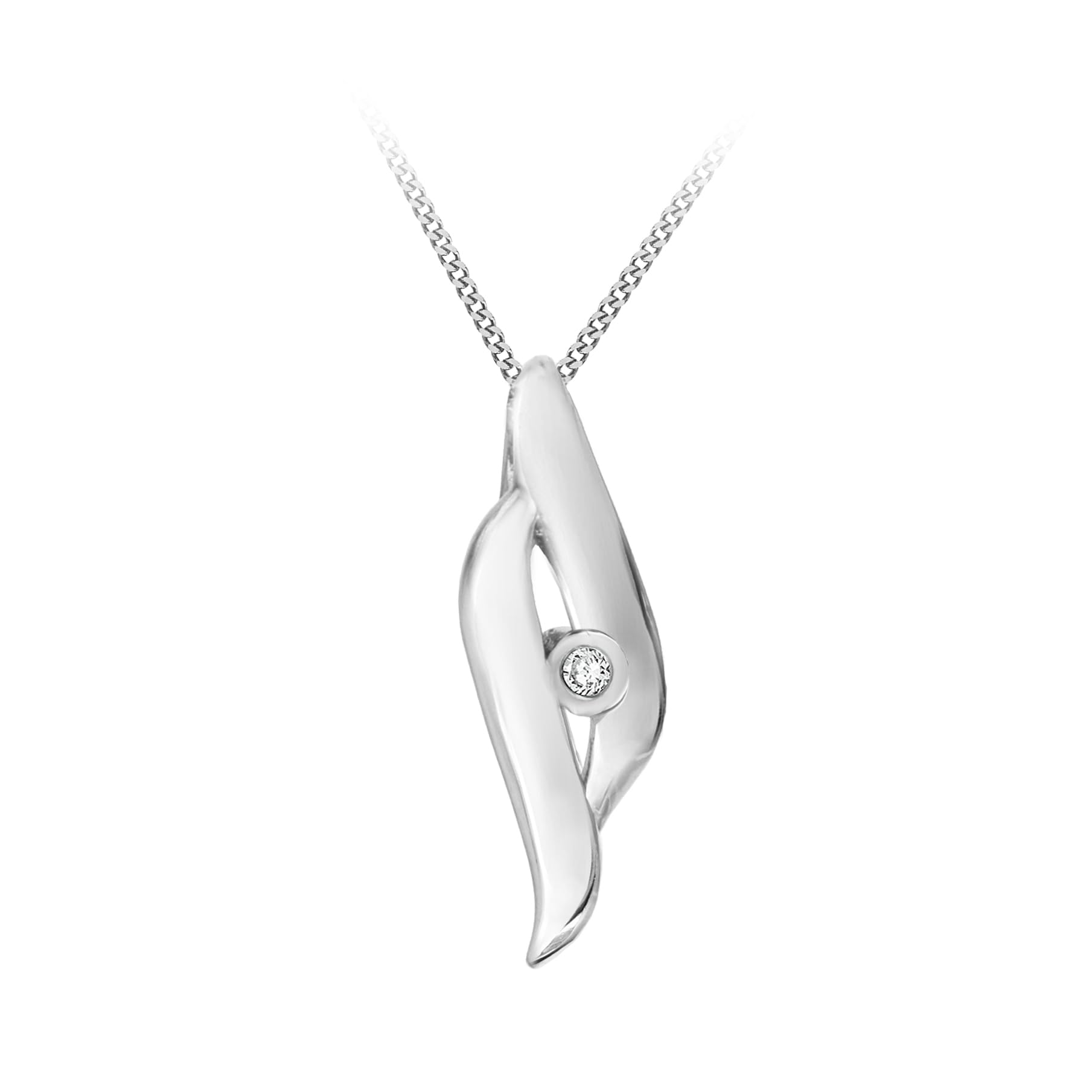 Tuscany Silver 8.42.6003 Cadena Con Colgante De Plata De Mujer