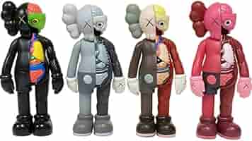 Kaws 解剖学的フィギュア 赤 グレー Kaws 解剖学的フィギュア 赤 グレー Kaws 解剖学的フィギュア 赤