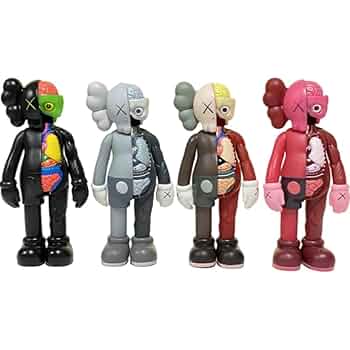 限定新品正規品KAWS 蓄光フィギュア3体セット 限定250体 KAWS 'SEEING' Figure With LED Lights (KAWS