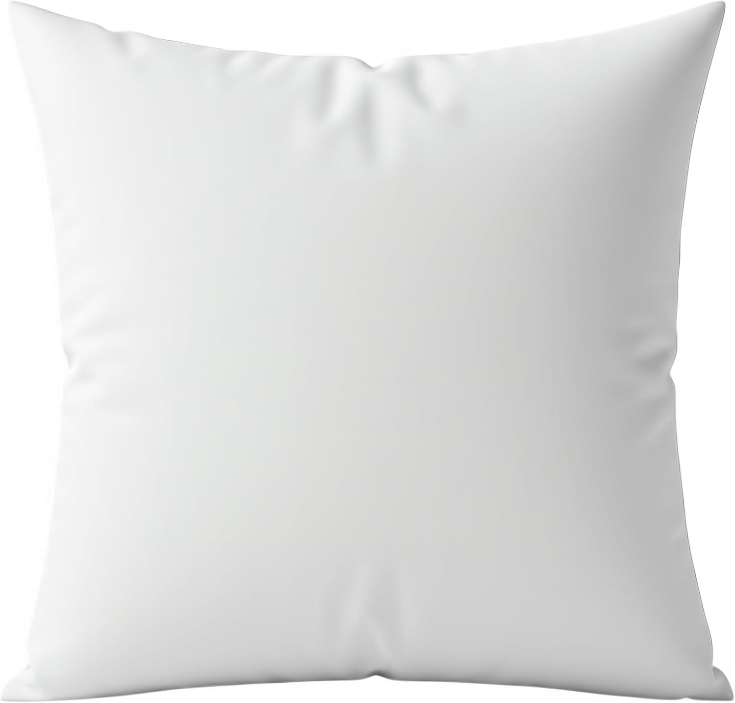 Digital Decor Decorative Throw Pillow Insert 26x26, Extra-Full Down Alternative Hypoallergenic Pillow Form for Sofa, Couch & Bed, Made in USA Square Cushion Insert, White, 1 Pack