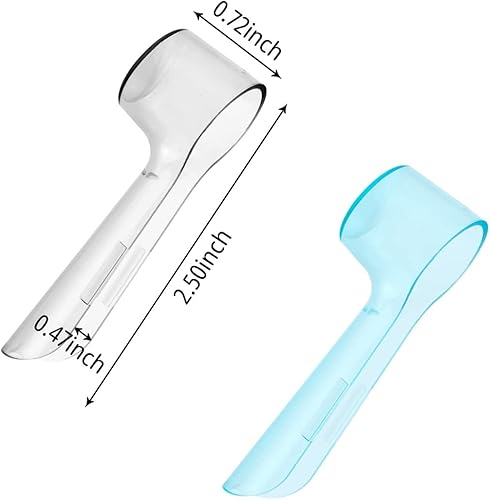 Miniatura 9 de 6 tapas para cepillos de dientes eléctricos, cubiertas de cabeza de cepillo de dientes eléctricos compatibles con cabezales de cepillo de dientes