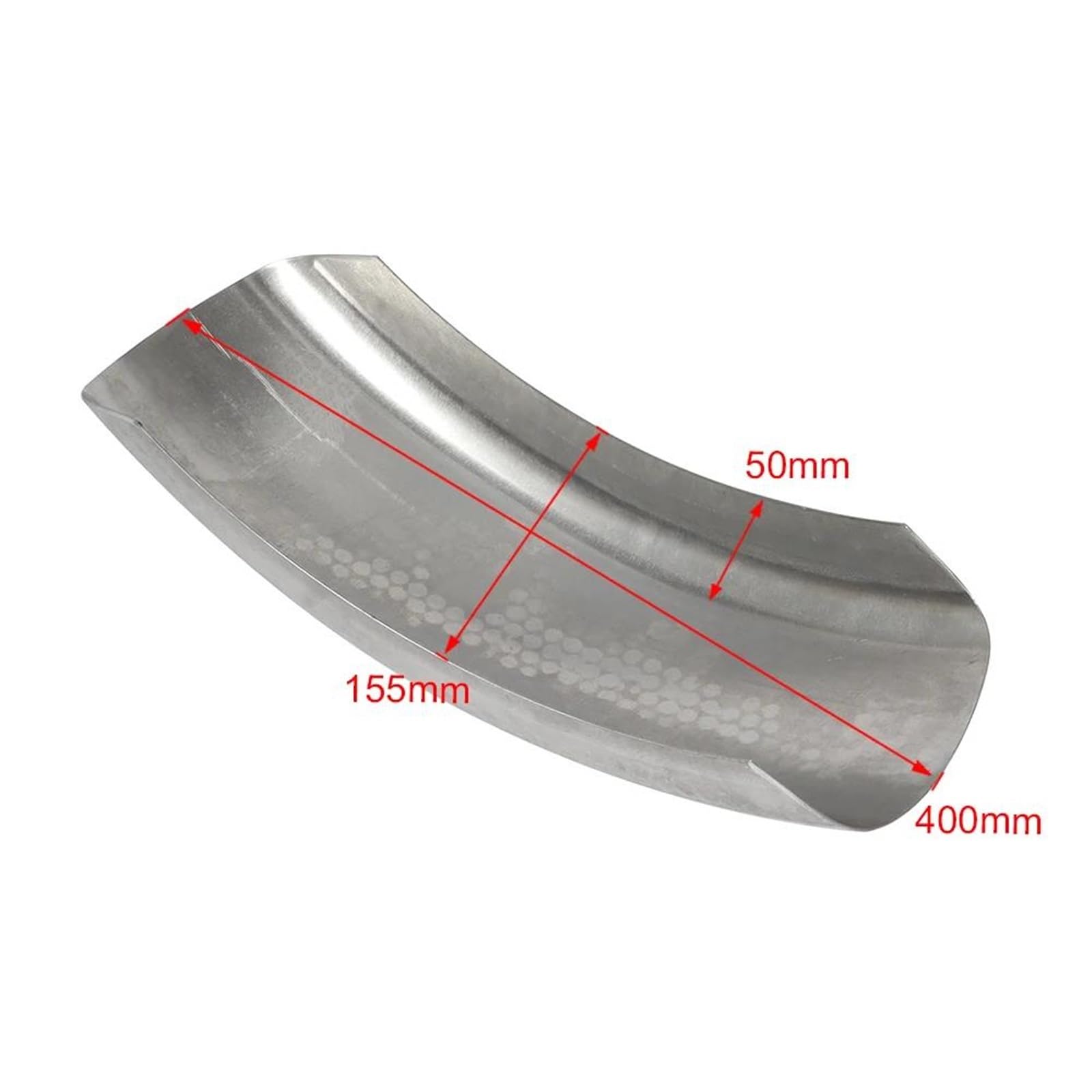 Motociclette fuoristrada 6.1" Parafango Posteriore Per Moto In Acciaio Inox Parafango Ruota Copri Parafango Per Y&amaha
