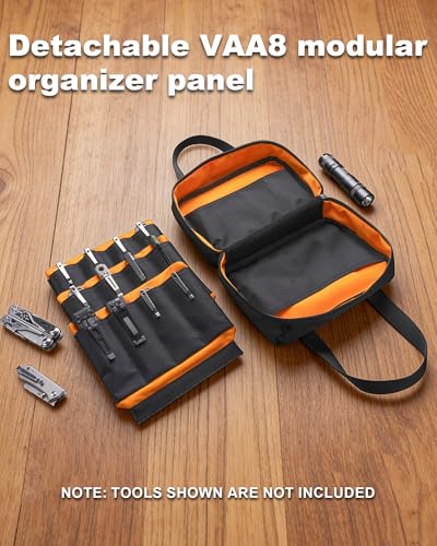Image of VIPERADE VE40 Knife Display Case with 40 Slots, Folding Knives Storage Holder, Knife Collection Carrier Bag for Folding Knives Flashlights Multitools