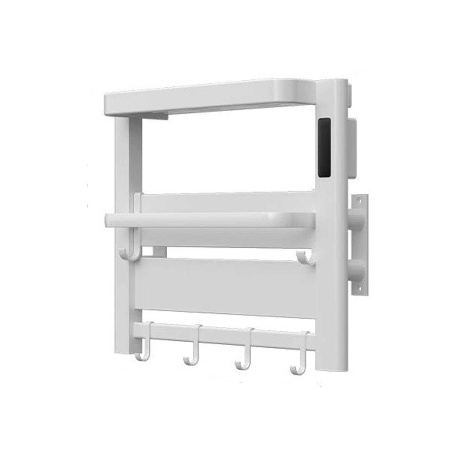 Sèche-serviettes mural chauffant en aluminium pour une salle de bain chaleureuse en hiver