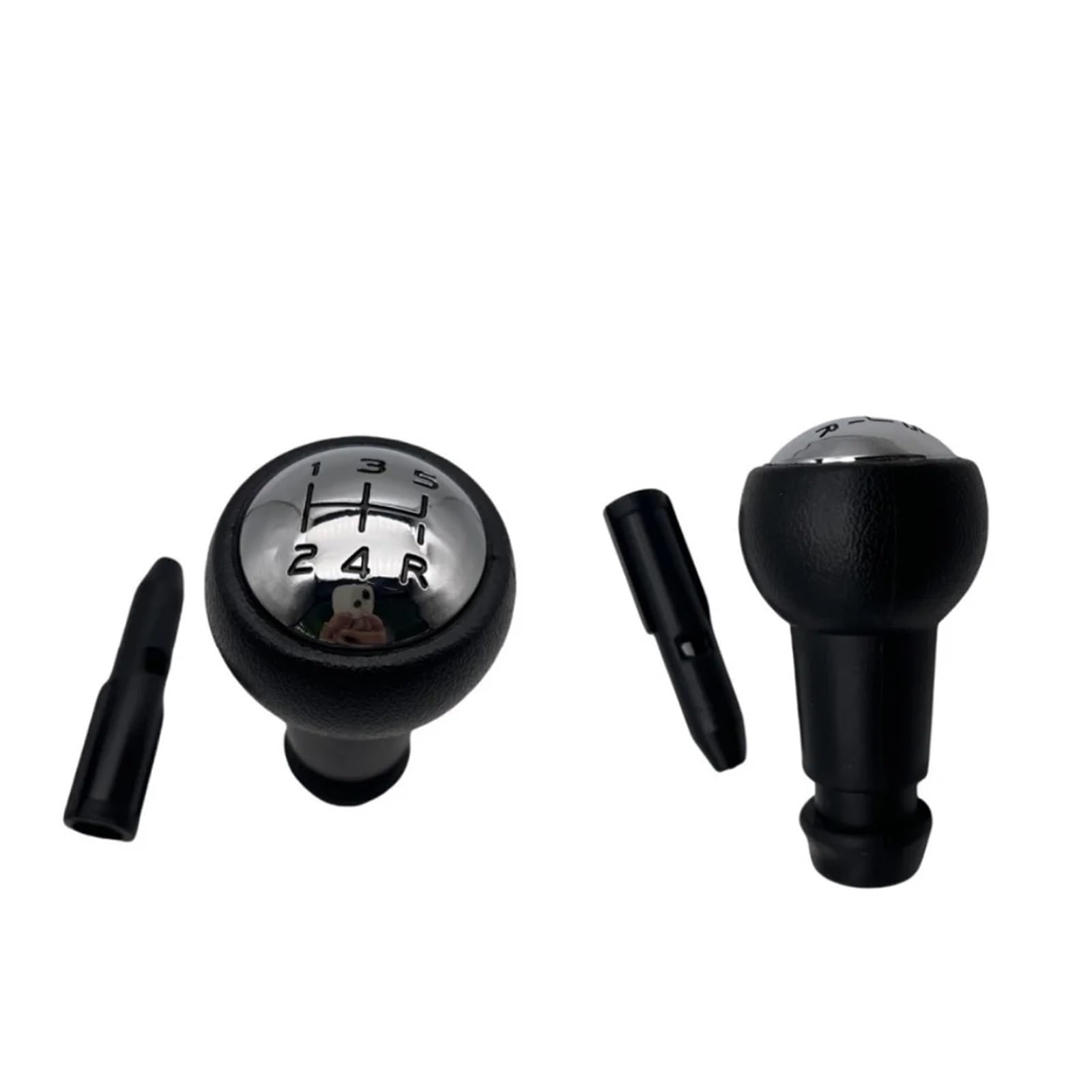 Jeocoai 2Pcs Car Gear Knob 5 For Speed Gear Shift Knob For Peugeot 106 107 205 206 306 For Citroen For Picasso(2Pcs)