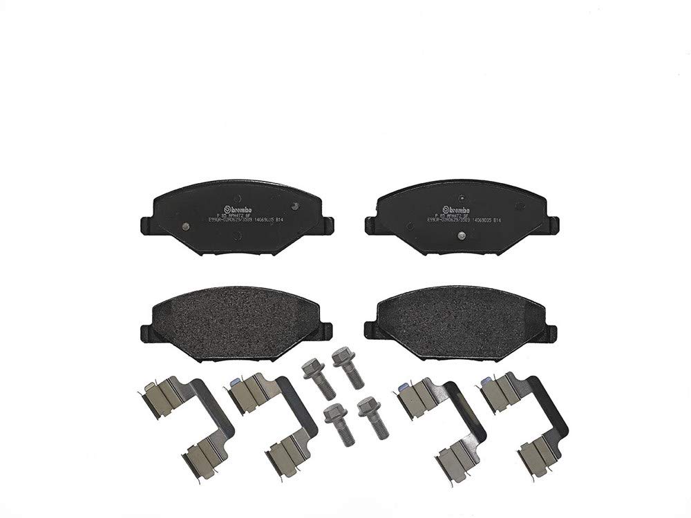 Brembo P85121 Vordere Bremsbeläge, Anzahl 4