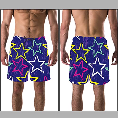 Short de bain homme doublure maille maillot de bain séchage rapide M - 3