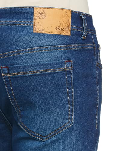 Image of INKD Men's Jeans - Mid-Rise | Regular Fit | Everyday Comfort & Style | Jeans for Men | Pant for Man