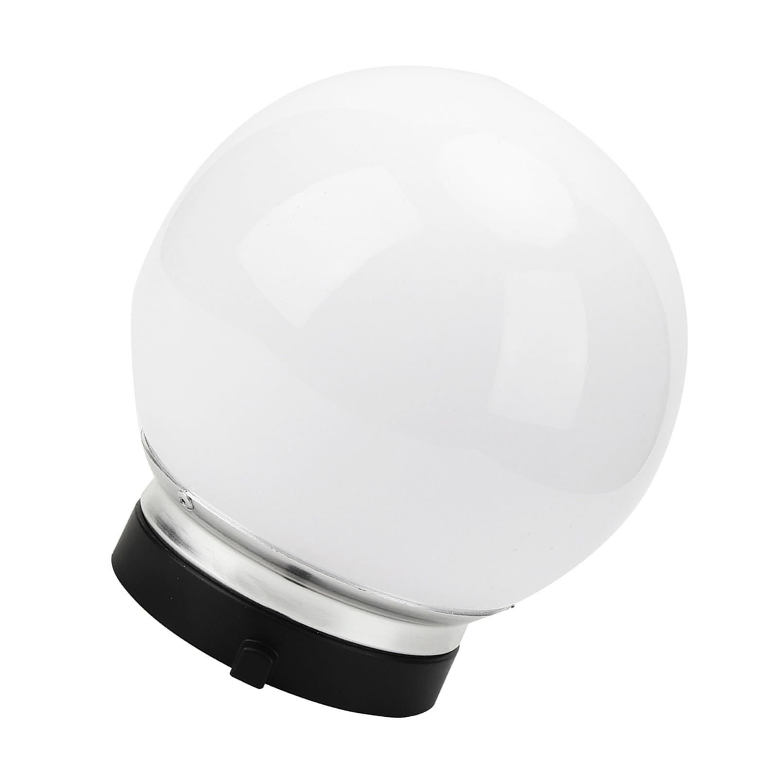 Sfera di Luce Morbida per Accessorio Fotografico, Diffusore Sferico Traslucido da 15 Cm Sfera di Luce Morbida per Accessorio Fotografico con Supporto Bowens