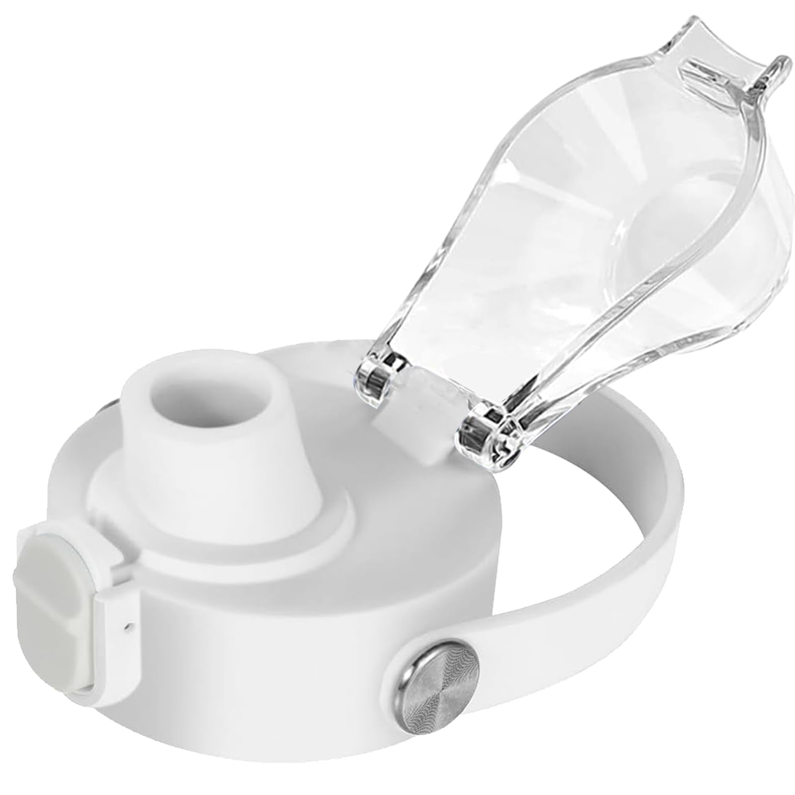 SYACOT Auto Spout Lid for Hydro Flask Wide Mouth Water Bottles, Replacement Top Spout Lid for HydroFlask Wide Mouth 12 oz 32 oz 40 oz, Chug Cap with