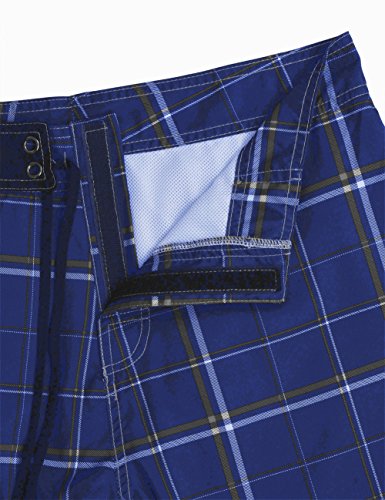 Image of Nonwe Men's Solid Lightweight Beach Shorts Half Pants with Lining