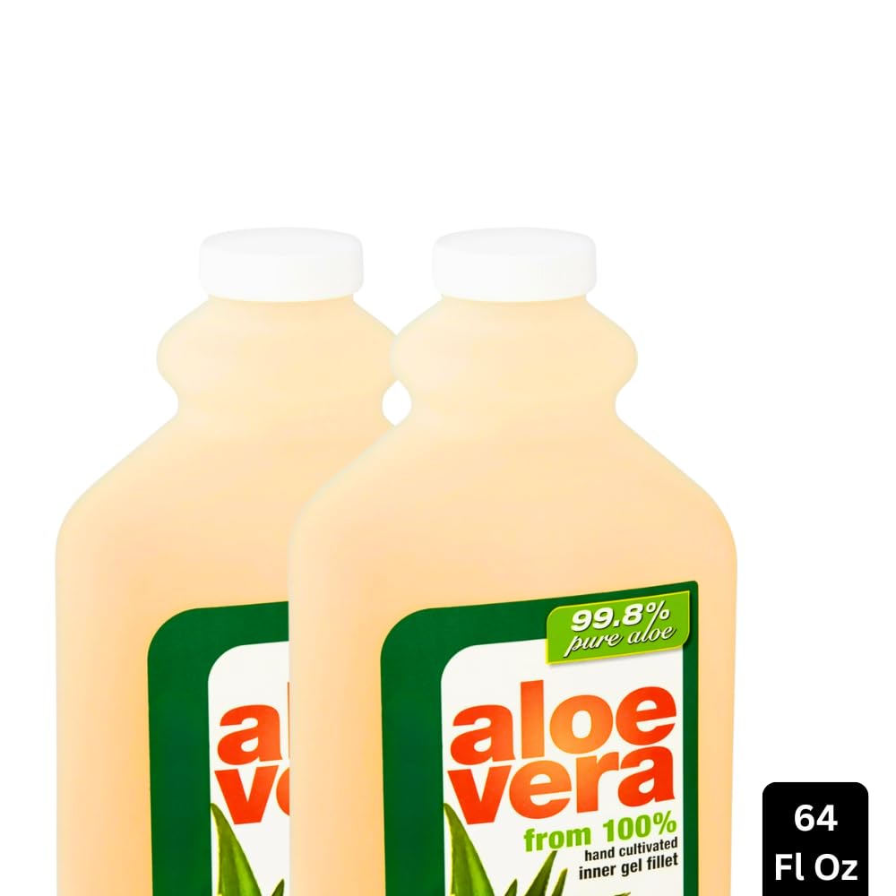 Amazon.com : Aloe Vera Drink for Hydration and Digestive Health, Original  Flavor, 32 Fl Oz Bottles, 2 Pack  Natural Aloe Gel Beverage, Refreshing &  Nutrient-Rich Plant-Based Drink for Daily Wellness and