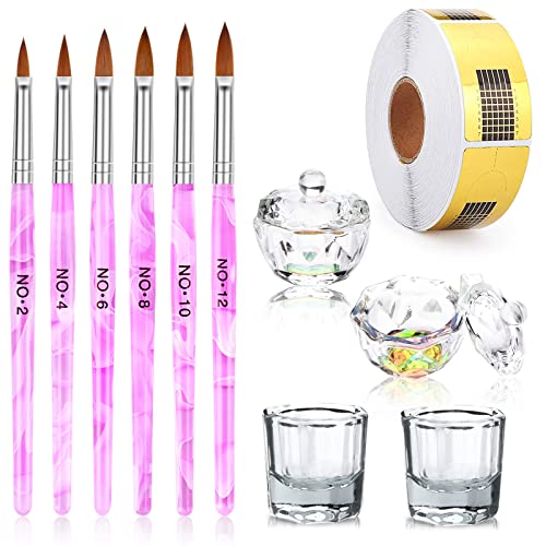 Set de 6 Pinceles para Uñas Yokilly con Accesorios miniatura 1