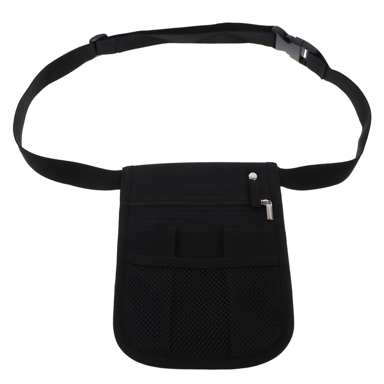 HOMSFOU Utility Belt Waist Pouch for Women Adjustable Oxford Cloth Tool Waist Bag with Multiple Pockets for Gardening and DIY Tools
