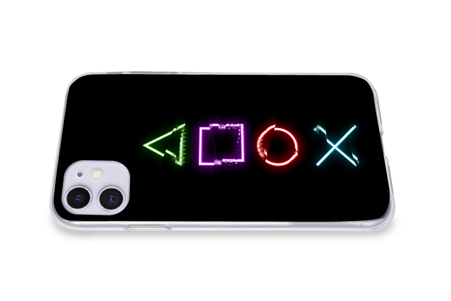 Funda para iPhone 11 - Juego - Mando - Neón - Funda de Silicona/Funda Blanda para teléfono móvil