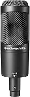 Vista 2 de Audio-Technica AT2050 Micrófono condensador multipatrón incluido con brazo de micrófono + filtro de pantalla de viento + cable XLR de 20 pies + paño