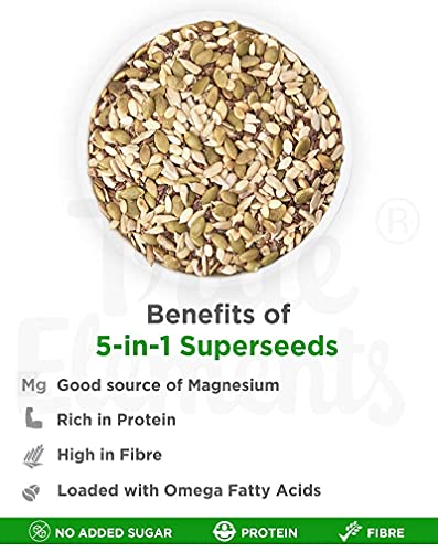 Image of True Elements 5 in 1 seeds mix 250g and Dark Chocolate Minis 100g