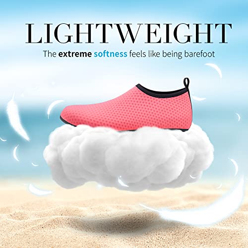 Image of Homitem Water Shoes for Women Men Aqua Socks Swim Beach Pool River Slip-On Barefoot Quick-Dry Vacation Cruise Essentials Accessories for Yoga Kayak Sports