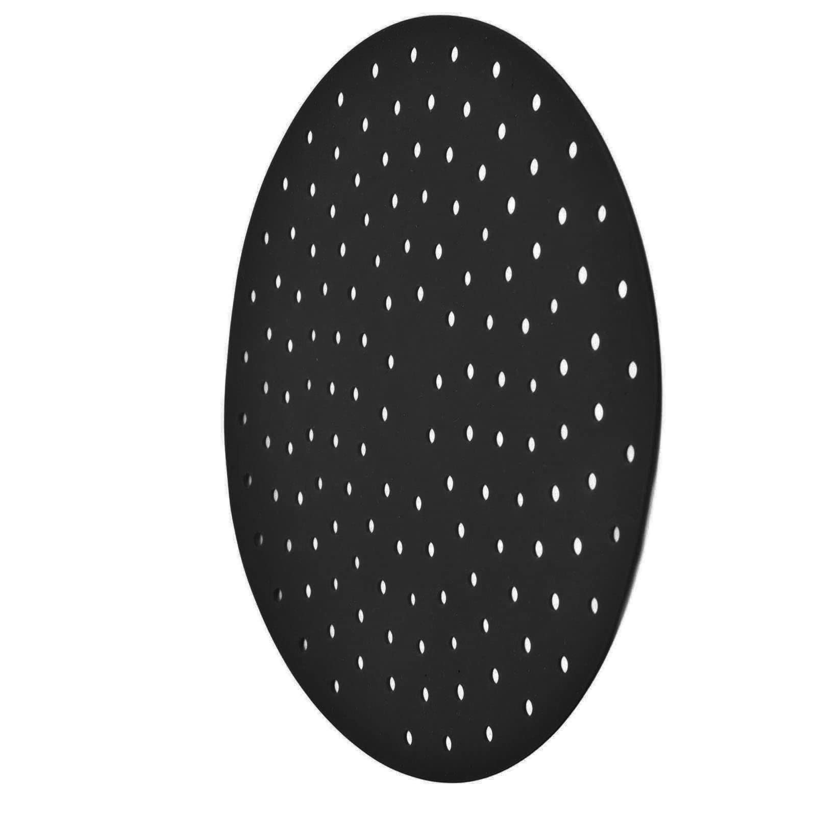 Silicone Steamer Liners, Long Service Life Comfortable Feel Good Durability Cooking Fryer Pad for Kitchen for Indoor(black)-image-16