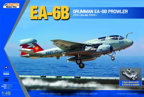 Preisvergleich Produktbild Kinetic K48044 - Modellbausatz EA-6B New Wing, Grumman Prowler