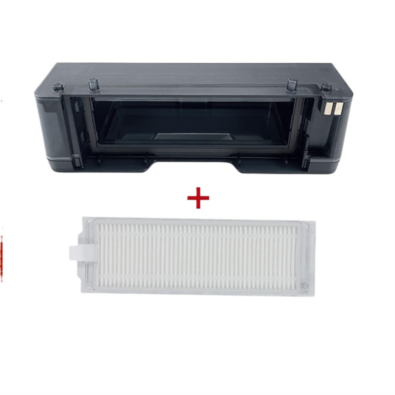 For Xiaomi, Mijia STYTJ02YM MVXVC01-JG 2 en 1 tanque de agua accesorios for cajas de polvo con filtro Hepa piezas de Robot aspirador Caja para depósito de polvo con tanque de agua para aspirado