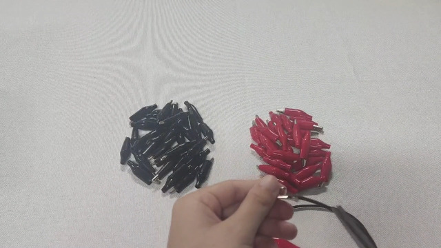 Clip A Coccodrillo Da 35 Mm Con Copertura Isolante - Perfette Per Elettronica, Laboratorio E Progetti Fai Da Te - Foto 3