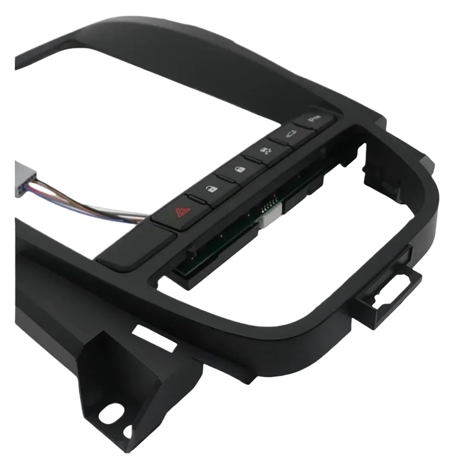 Cadre autoradio Opel Astra H 2006-2014 : garniture console centrale - 5
