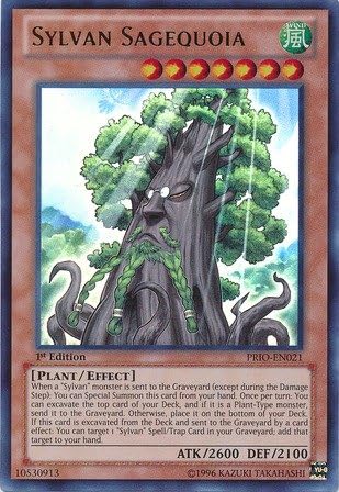 Yu-Gi-Oh! - Sylvan Sagequoia (PRIO-EN021) - Origen Primal - Edición ilimitada - Ultra Raro