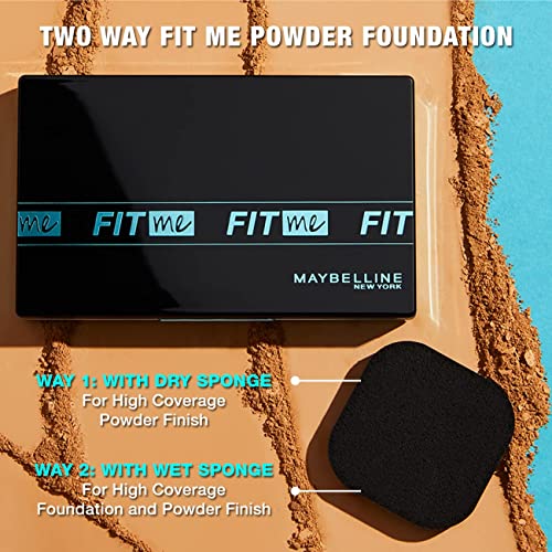 Image of Maybelline New York Ultimate Powder Foundation, Full Matte Coverage, SPF44, 24H Oil Control, Fit Me,Shade 230, 9g
