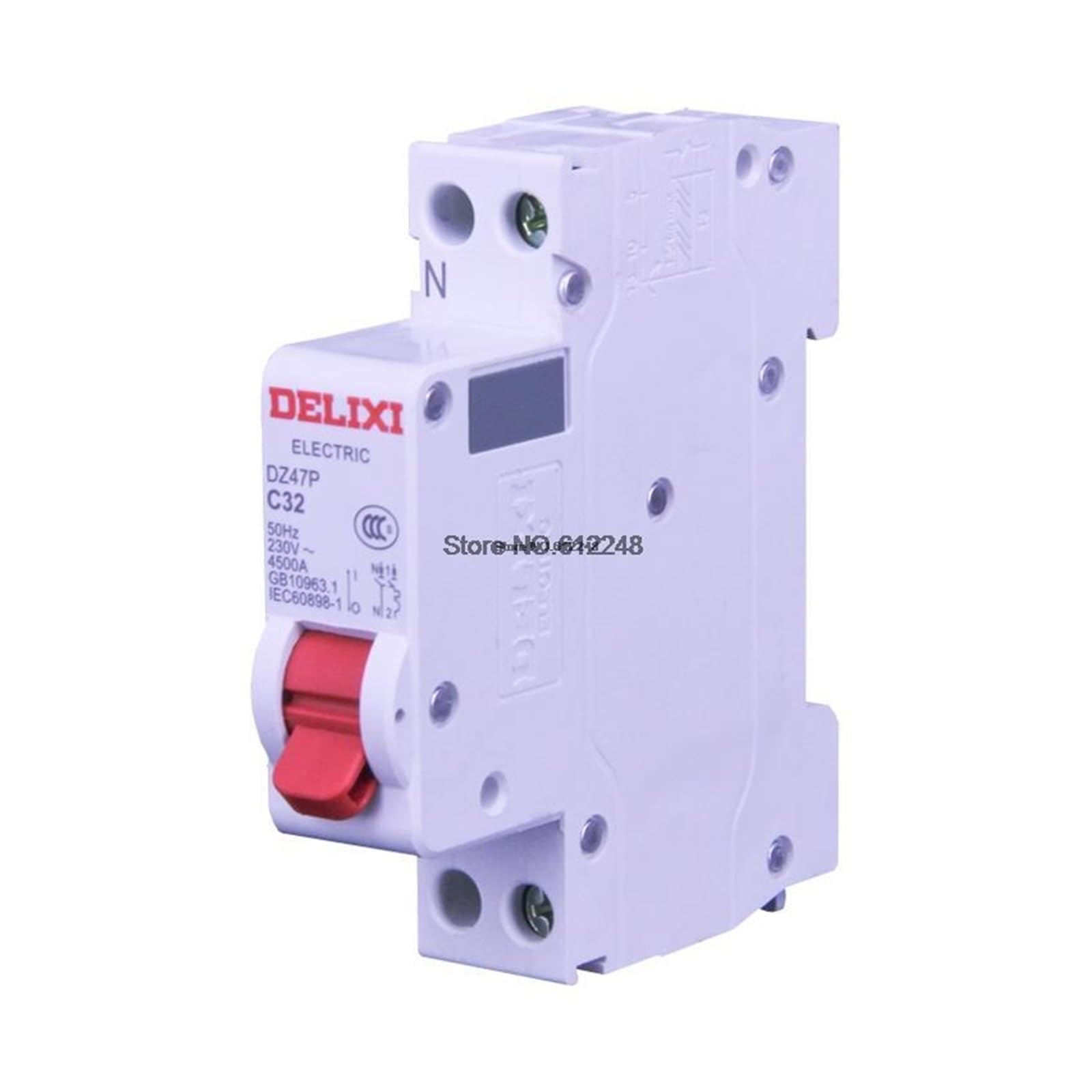 Disjoncteur 4.5KA 1P+N pour éviter la surchauffe de vos circuits 6A