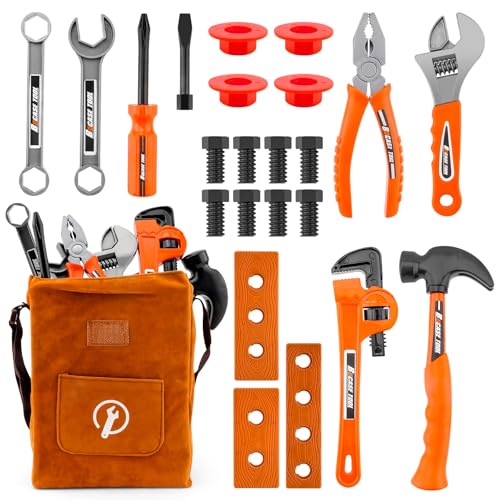 Tools for Toddlers-24-Piece Toy Screwdriver & Kids Pliers Kit with