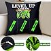 LUKIUP Männer Kissenbezug, 45x45 cm Spielen Spieler Kissenbezug, Dekokissen mit 3 Taschen zum Selber Befüllen, Lustige Männer, Geeignet Spielen Fan Videospiel Themen Party Sofa Geschenk