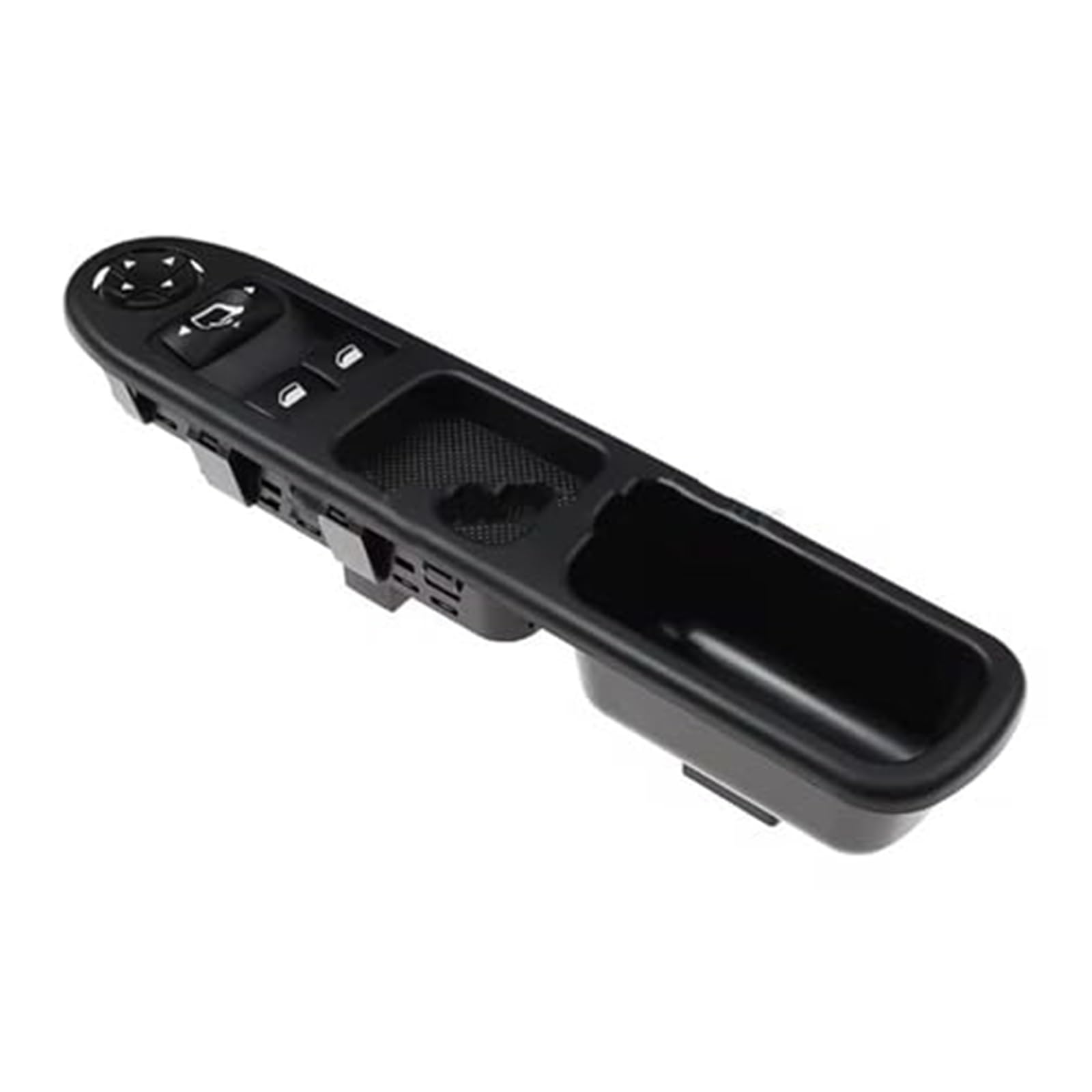 Interruttore per finestra 6554.Qa 9654859677, per Peugeot 207 207Sw 207Cc Pulsante di accensione Sollevamento vetro Retro pieghevole Pulsante Finestra principale(BLACK Without fold button)