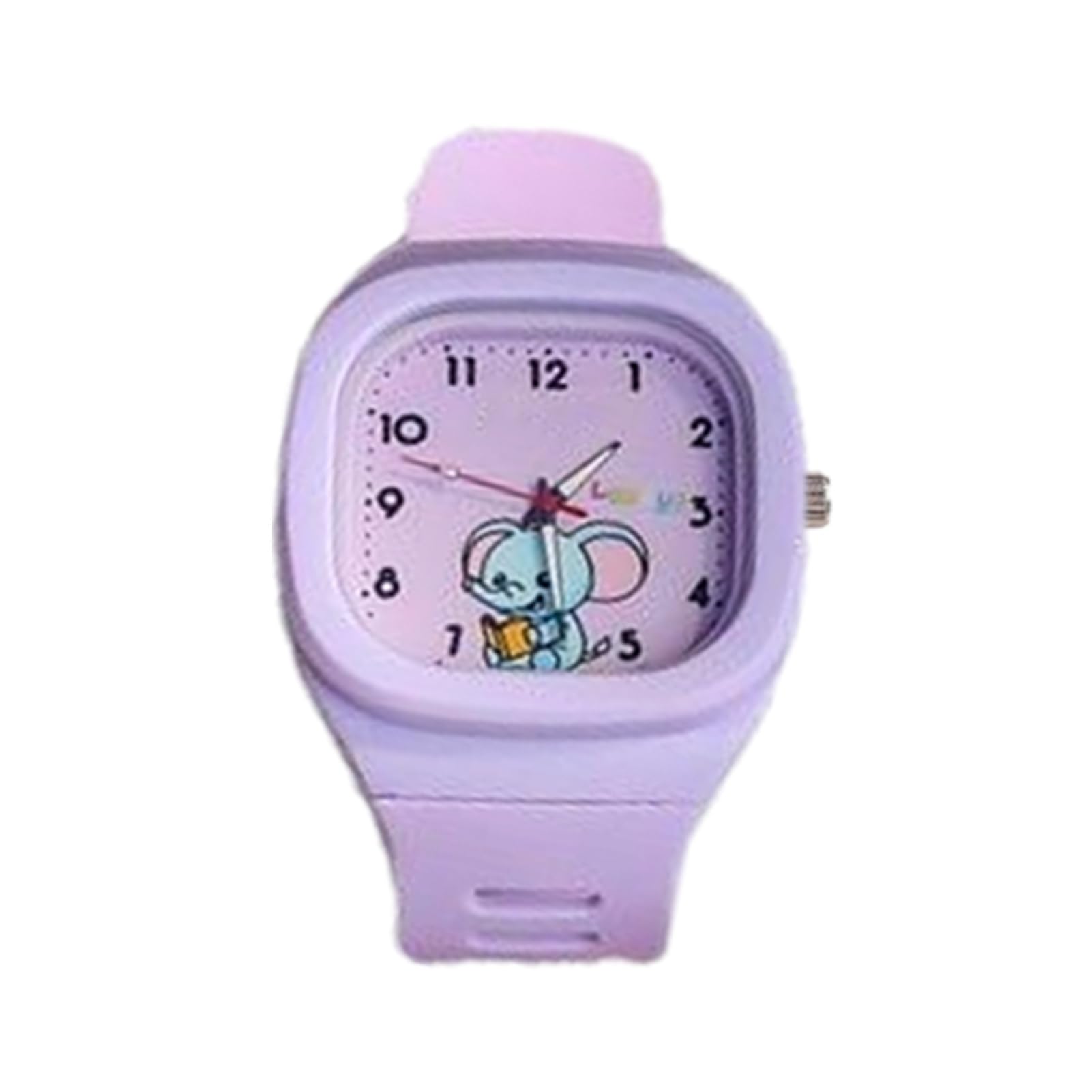 Return Cartoon Digital Watch - Sports Luminous Square Watch dla studentów | Wodoodporny cyfrowy zegarek z kreskówką dla dzieci, kwadratowy świecący zegarek dla dzieci