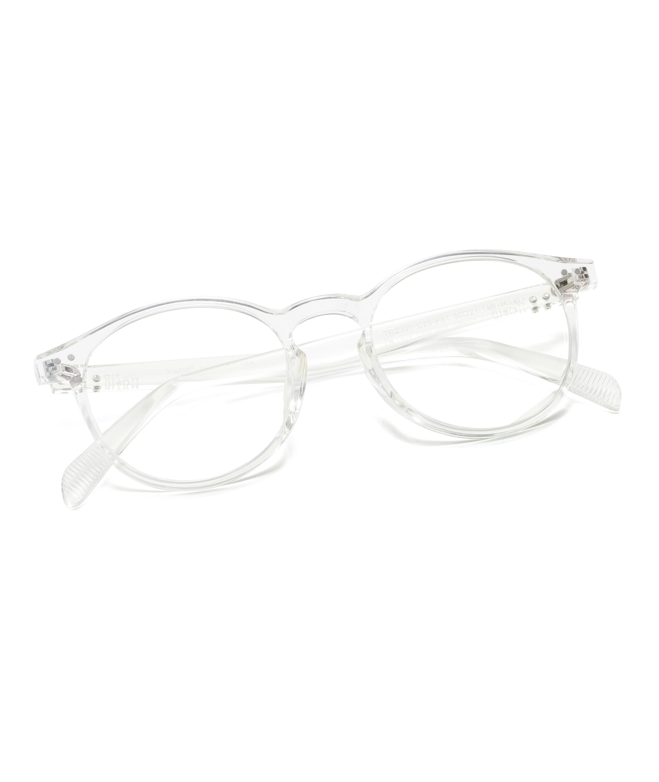 Round TR90 Blue Light Blocking Glasses - Protect Your Eyes and Eliminate Fatigue with TR90 Material - Ideal for Gaming, Work and Driving - UV400 Protection