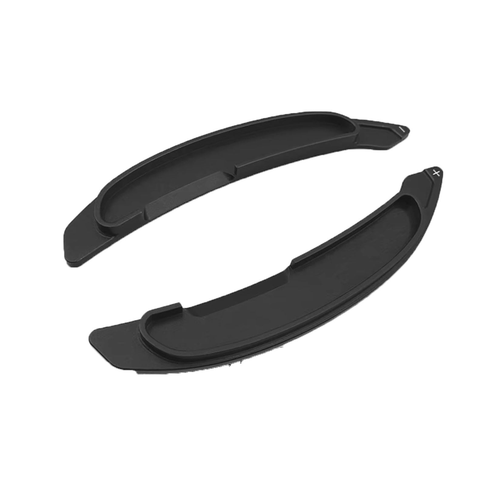 Hhyxxx Black For Lancer Car Steering Wheel Paddle Shifter Extension Shift Paddles(Black)