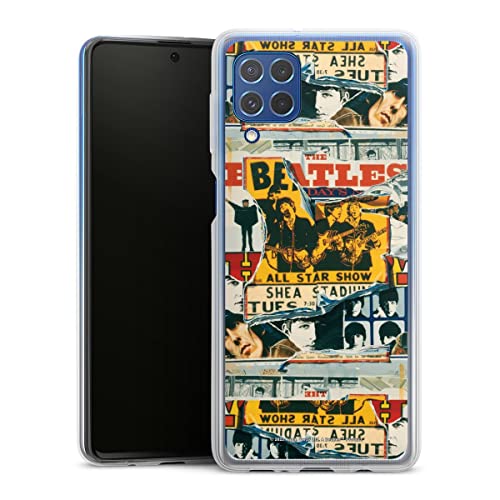 DeinDesign Coque en Silicone Compatible avec Samsung Galaxy M 62 Etui Silicone Coque Souple The Beatles Rock ‘n’ Roll Musique - Les Beatles, Paul McCartney, John Lennon, RIngo Starr, George Harrison DeinDesign Coque en Silicone Compatible avec Samsung Galaxy M 62 Etui Silicone Coque Souple The Beatles Rock 'n' Roll Musique