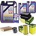 Produktbild QR-PARTS 69358425 Filter Set Inspektionspaket 7 Liter Motoröl Leichtlauf High Tech 5W-40 MANN-FILTER Innenraumfilter Kraftstofffilter Luftfilter Ölfilter