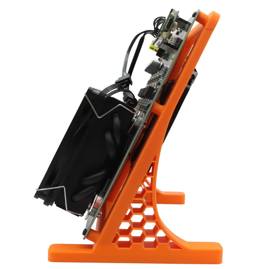 En Stock, Nuevo Minero Bitcoin Rev3.1 12TH/s, 200W, 16J/TH Eficiente, Chip BM1370, Máquina Cripto, 50dB Bajo Ruido, para Uso Doméstico y Minería de Código Abierto, Naranja