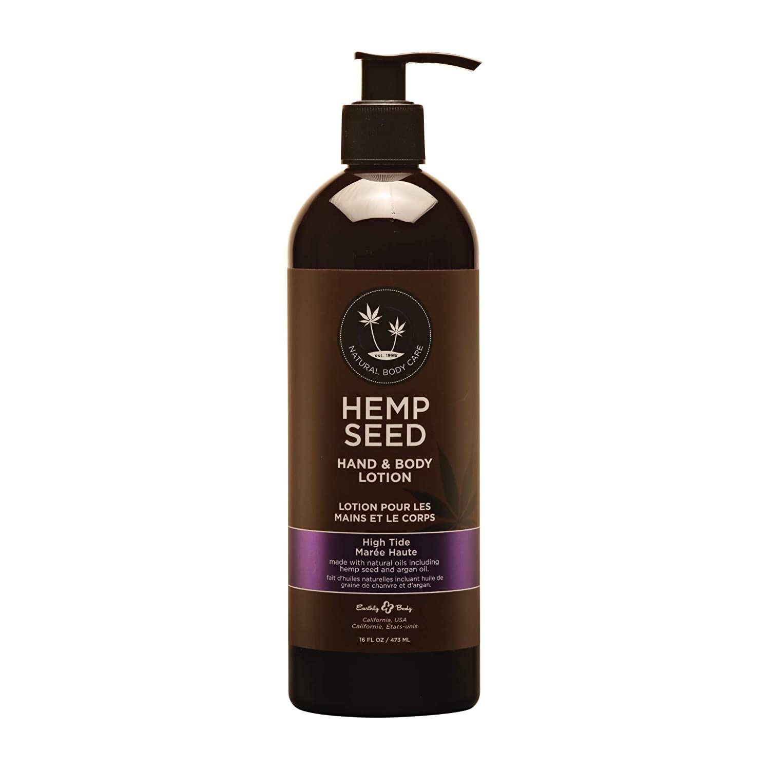 Hemp Seed Hand & Body Lotion - Soothe Dry Skin - Argan Oil, Hemp Seed Oil - Light, Non-Greasy Formula - Vegan & Cruelty Free