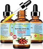 Botanical Beauty MAFURA SEED OIL 100% Pure Natural Undiluted Virgin Unrefined Cold Pressed Carrier Oil. 0.5 Fl.oz.- 15 ml. for Face, Skin, Body, Hair, Nails. Rich in Vitamin C, Vitamin E
