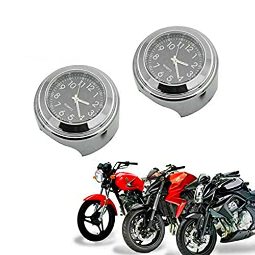 Horloge pour guidon de moto et thermomètre étanche universel 22mm 25mm Machswon