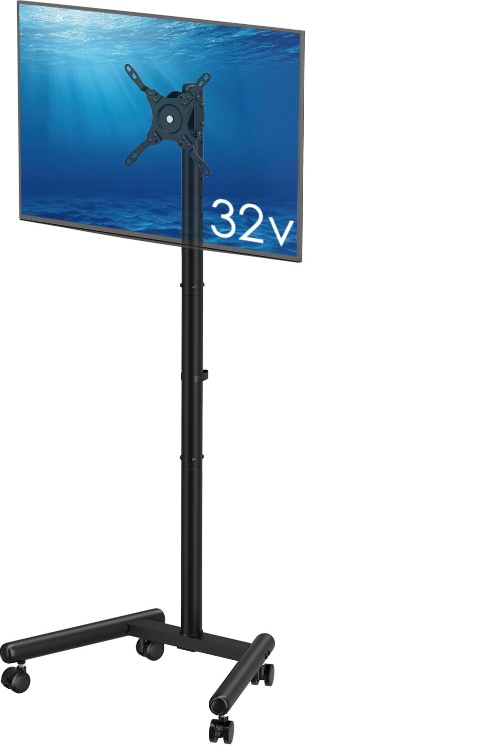 32インチ型液晶テレビ(Fire TV Stick、テレビスタンド付き) Amazon｜イーサプライ テレビスタンド キャスター付き 17～32インチ