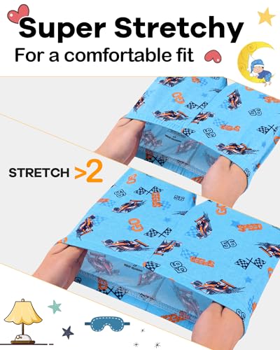 Image of DAUGHTER QUEEN Boys Pajamas 4 Pieces Long Set 100% Cotton Sleepwear Size 18 Months-12 Years