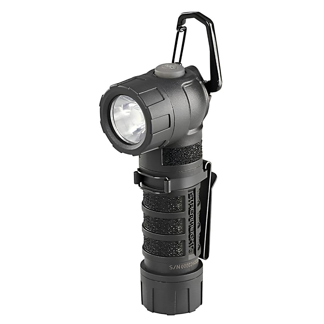 88835 PolyTac 90 X USB Right-Angle Flashlight, Black