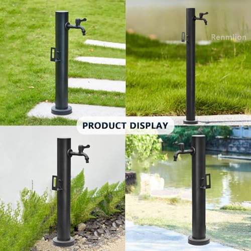 Dispensador de agua independiente para exteriores con base reforzada 5
