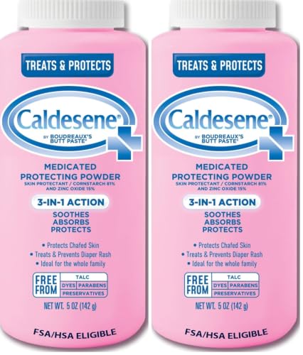 Caldesene Medicated Protecting Body Powder (Pack of 2)